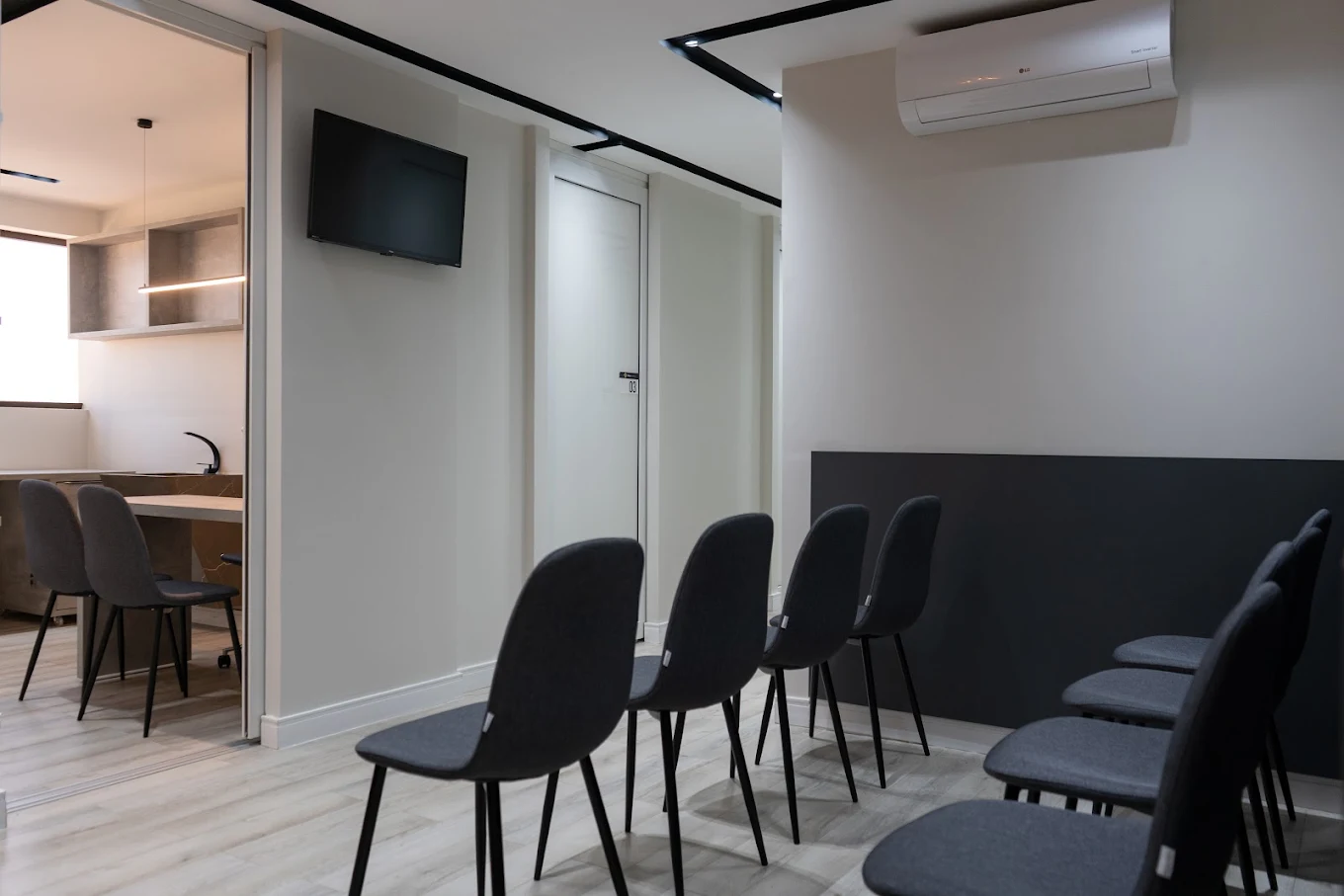 Sala de espera do consultório